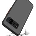 Miniatyrbilde 3 av 6: Deksel for Samsung Galaxy S8 med TPU-silikon på innsiden og matt plast på baksiden