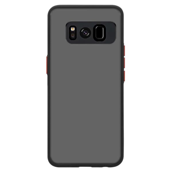 Deksel for Samsung Galaxy S8 med TPU-silikon på innsiden og matt plast på baksiden