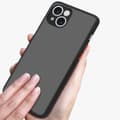 Miniatyrbilde 6 av 6: Deksel for iPhone 15 PLUS med TPU-silikon på innsiden og matt plast på baksiden