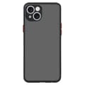 Miniatyrbilde 2 av 6: Deksel for iPhone 15 PLUS med TPU-silikon på innsiden og matt plast på baksiden