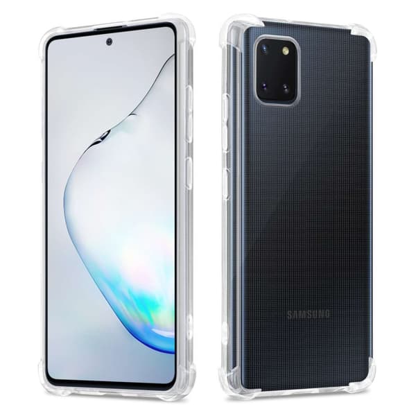 Samsung Galaxy A81 / NOTE 10 LITE / M60s Skal Skal Fodral av flexibelt TPU-silikon Mobilskydd