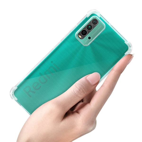 Xiaomi RedMi 9T Cover Case Etui (Gennemsigtig)