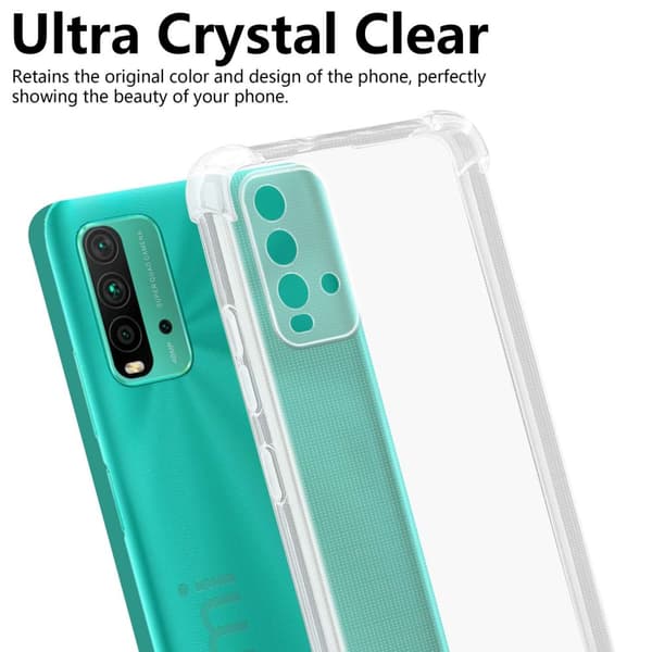 Xiaomi RedMi 9T Cover Case Etui (Gennemsigtig)