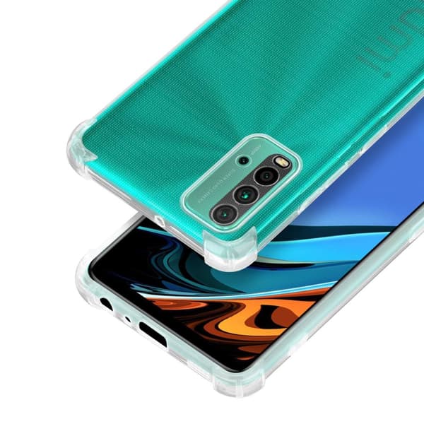 Xiaomi RedMi 9T Cover Case Etui (Gennemsigtig)
