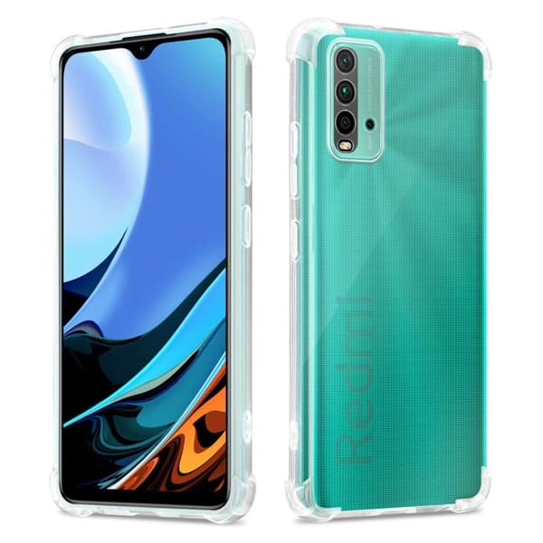 Xiaomi RedMi 9T Cover Case Etui (Gennemsigtig)