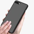 Miniatyrbild 6 av 6: Skal /Mobilskall för iPhone 7 PLUS / 7S PLUS / 8 PLUS Fodral Mobilskydd med TPU-silikon på insidan och matt plast på baksidan