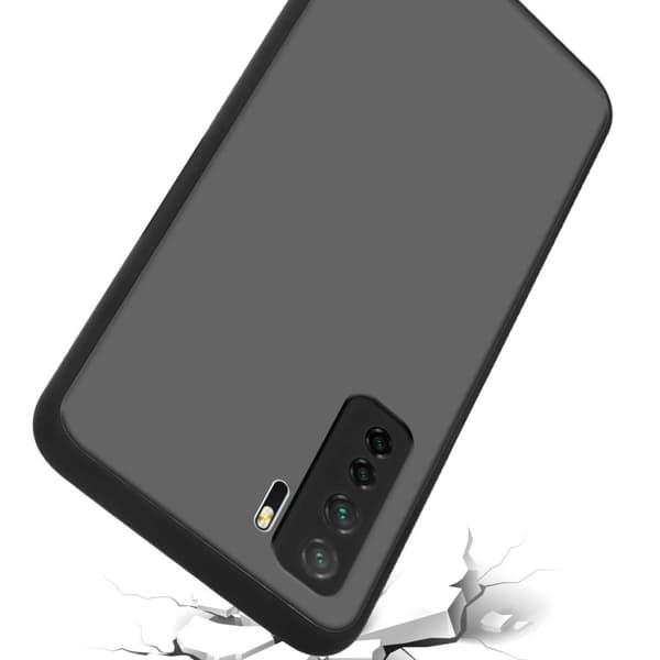 Skal /Mobilskall för Huawei P40 LITE 5G / NOVA 7 SE Fodral Mobilskydd med TPU-silikon på insidan och matt plast på baksidan