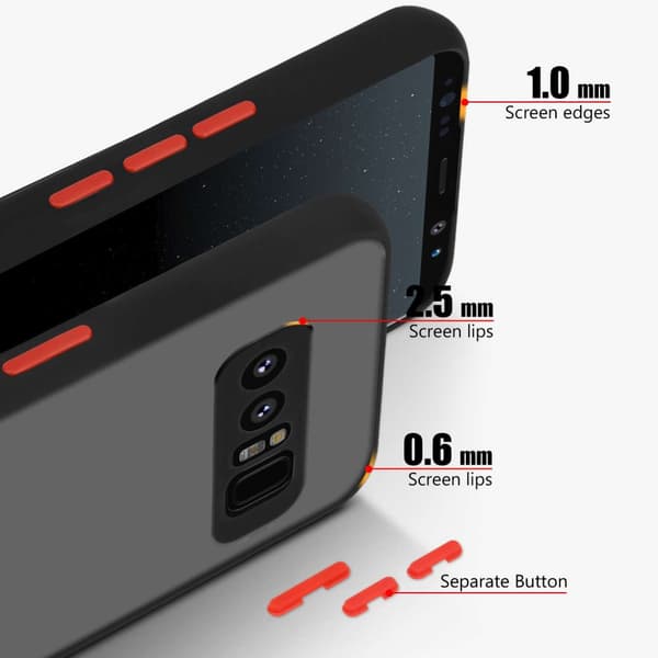 Samsung Galaxy NOTE 8 Etui Case Cover (Sort)