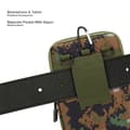 Miniatyrbilde 4 av 7: Huawei Y6 2019 Deksel taktisk mobiltelefonveske Molle-EDC med skulderrem maks. 6,7 tommers hofteveske