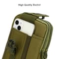 Miniatyrbilde 3 av 7: Huawei NOVA 7 5G Deksel taktisk mobiltelefonveske Molle-EDC med skulderrem maks. 6,7 tommers hofteveske