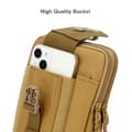 Miniatyrbilde 3 av 7: Honor 9 Deksel taktisk mobiltelefonveske Molle-EDC med skulderrem maks. 6,7 tommers hofteveske