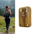 Miniatyrbilde 7 av 7: Honor 9 Deksel taktisk mobiltelefonveske Molle-EDC med skulderrem maks. 6,7 tommers hofteveske