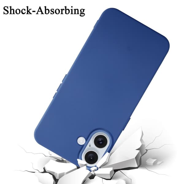 iPhone 16 PLUS Skal Fodral av flexibelt TPU-silikon Case Cover