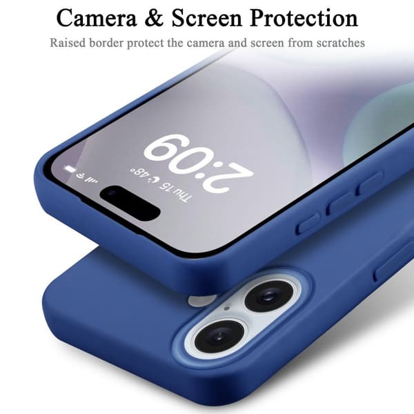 iPhone 16 PLUS Skal Fodral av flexibelt TPU-silikon Case Cover