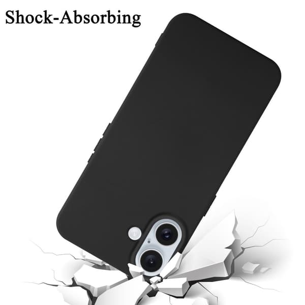 iPhone 16 PLUS Skal Fodral av flexibelt TPU-silikon Case Cover