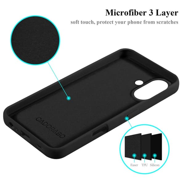 iPhone 16 PLUS Skal Fodral av flexibelt TPU-silikon Case Cover