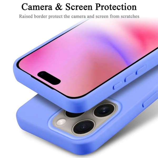 Deksel til iPhone 16 PRO Silikondeksel TPU Case Cover