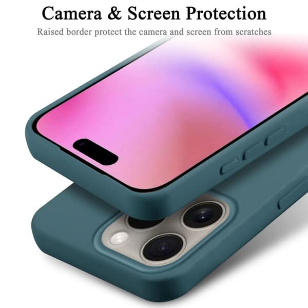 iPhone 16 PRO Skal Fodral av flexibelt TPU-silikon Case Cover