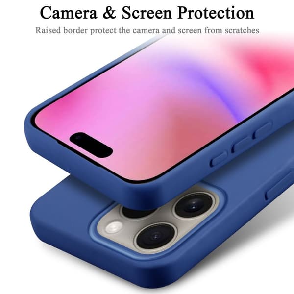 iPhone 16 PRO Skal Fodral av flexibelt TPU-silikon Case Cover