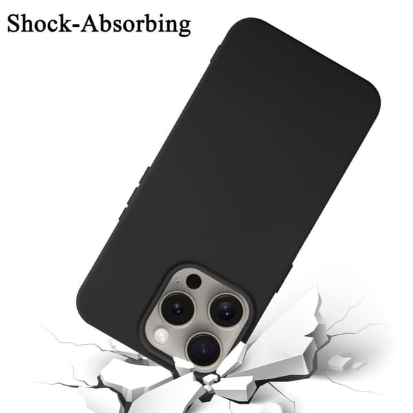 iPhone 16 PRO Skal Fodral av flexibelt TPU-silikon Case Cover