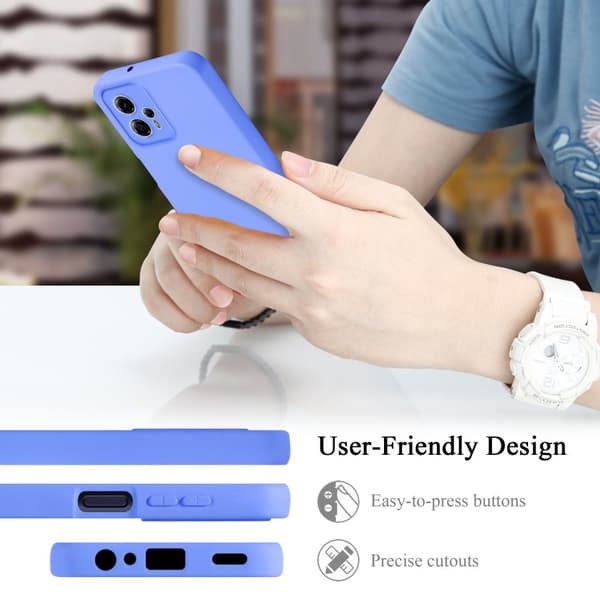 Motorola Moto G13 / G23 Skal Fodral av flexibelt TPU-silikon Case Cover