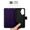 Miniatyrbild 5 av 6: OnePlus Nord CE 3 Lite 5G Skal Fodral i blomdesign Mobilskydd Case Cover med magnetisk stängning, ståfunktion och kortplatser