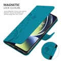 Miniatyrbild 4 av 6: OnePlus Nord CE 3 Lite 5G Skal Fodral i blomdesign Mobilskydd Case Cover med magnetisk stängning, ståfunktion och kortplatser