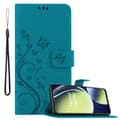 Miniatyrbild 1 av 6: OnePlus Nord CE 3 Lite 5G Skal Fodral i blomdesign Mobilskydd Case Cover med magnetisk stängning, ståfunktion och kortplatser