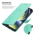 Miniatyrbild 4 av 6: OnePlus Nord CE 3 Lite 5G Skal Fodral i blomdesign Mobilskydd Case Cover med magnetisk stängning, ståfunktion och kortplatser