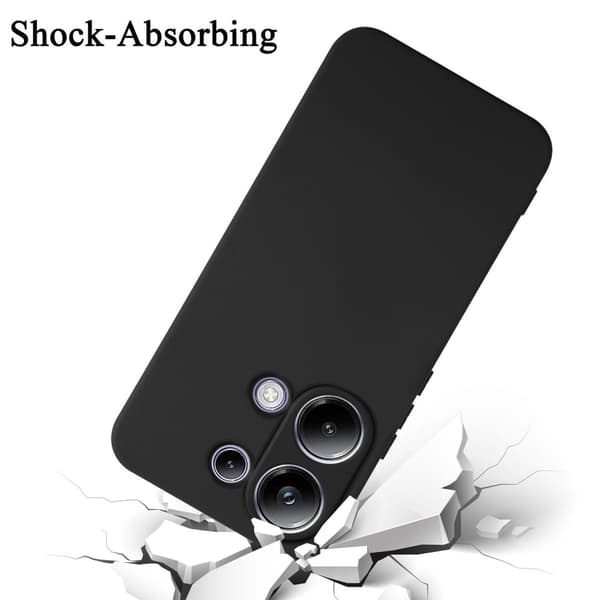 Xiaomi Poco M6 Pro Skal Fodral av flexibelt TPU-silikon Case Cover