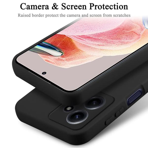 Deksel til Xiaomi Redmi Note 12 4G Silikondeksel TPU Case Cover