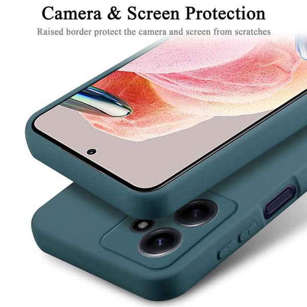 Deksel til Xiaomi Redmi Note 12 4G Silikondeksel TPU Case Cover