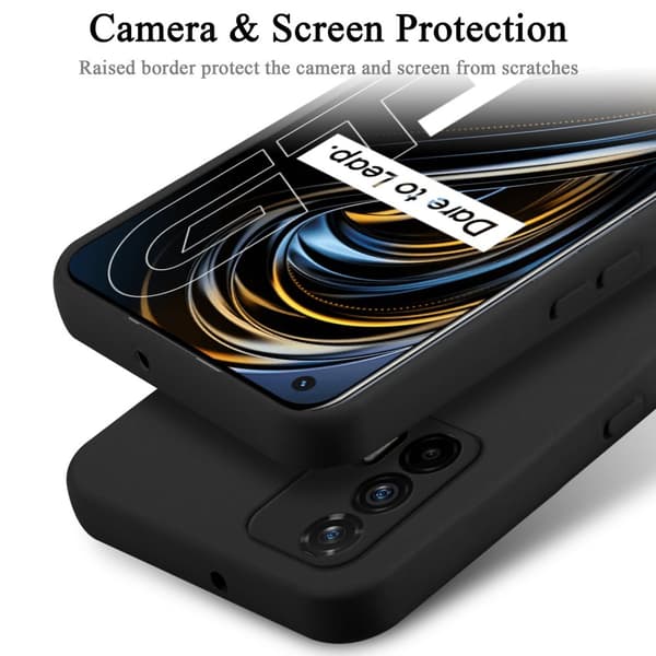 Realme GT Skal Fodral av flexibelt TPU-silikon Case Cover