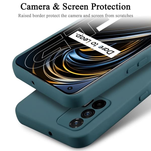 Realme GT Skal Fodral av flexibelt TPU-silikon Case Cover