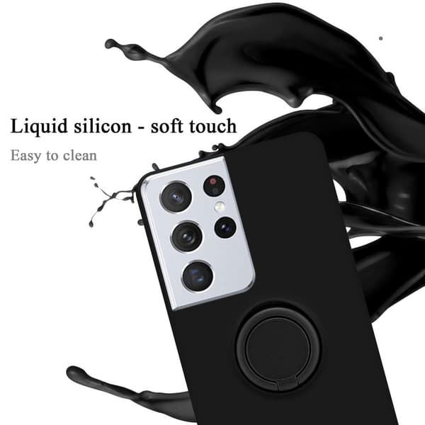Silikondeksel til Samsung Galaxy S24 ULTRA Deksel av fleksibelt TPU-silikon