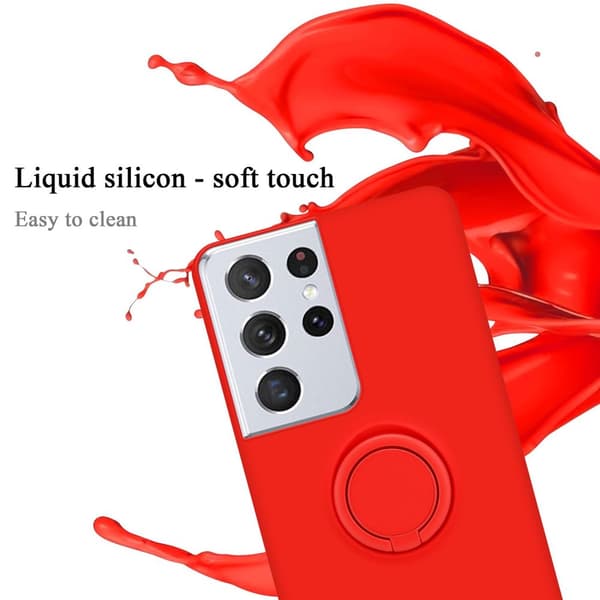 Silikondeksel til Samsung Galaxy S24 ULTRA Deksel av fleksibelt TPU-silikon