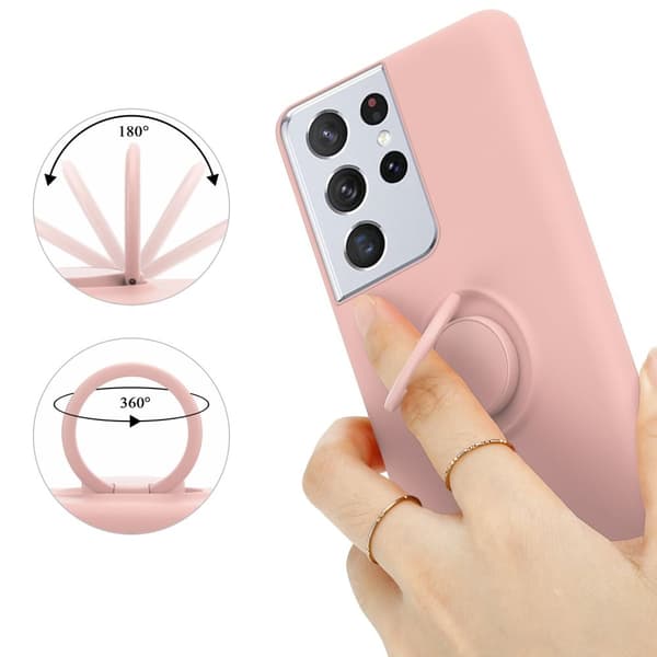Silikondeksel til Samsung Galaxy S24 ULTRA Deksel av fleksibelt TPU-silikon