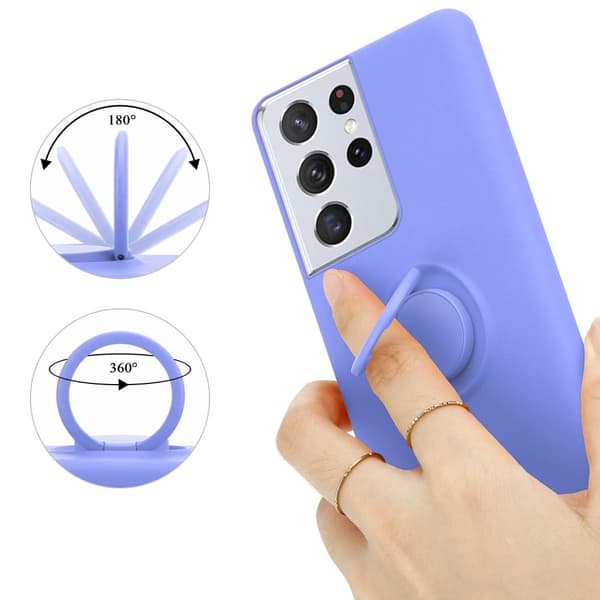 Silikondeksel til Samsung Galaxy S24 ULTRA Deksel av fleksibelt TPU-silikon