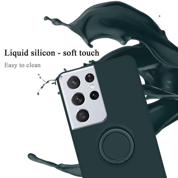 Silikondeksel til Samsung Galaxy S24 ULTRA Deksel av fleksibelt TPU-silikon