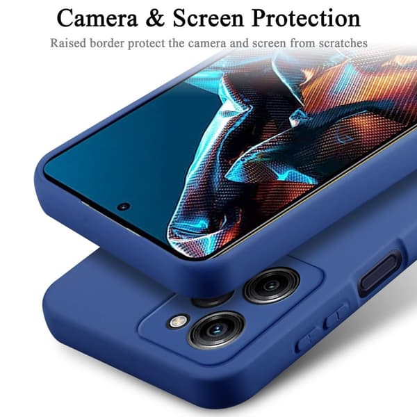 Xiaomi Poco X5 Pro 5G Skal Fodral av flexibelt TPU-silikon Case Cover