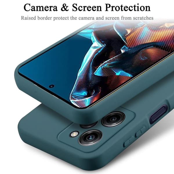 Xiaomi Poco X5 Pro 5G Skal Fodral av flexibelt TPU-silikon Case Cover