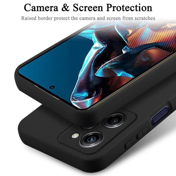 Xiaomi Poco X5 Pro 5G Skal Fodral av flexibelt TPU-silikon Case Cover