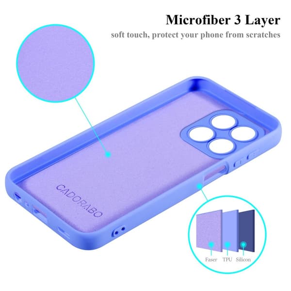 Honor x8a Skal Fodral av flexibelt TPU-silikon Case Cover