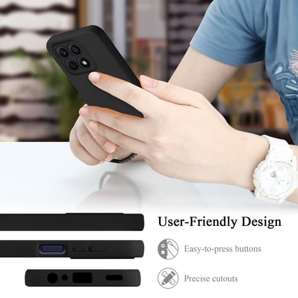 Honor x8a Skal Fodral av flexibelt TPU-silikon Case Cover