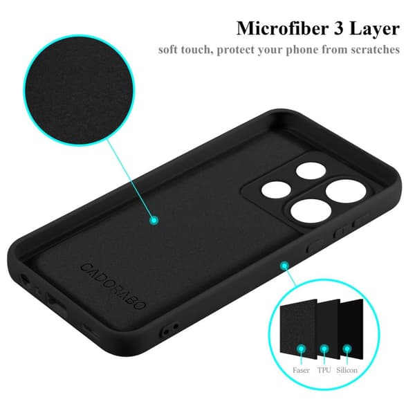 Xiaomi Poco X6 Skal Fodral av flexibelt TPU-silikon Case Cover