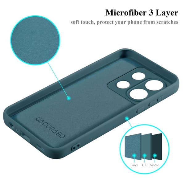Xiaomi Poco X6 Skal Fodral av flexibelt TPU-silikon Case Cover