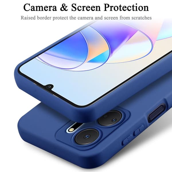 Honor x7a Skal Fodral av flexibelt TPU-silikon Case Cover
