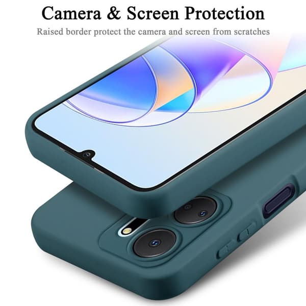 Honor x7a Skal Fodral av flexibelt TPU-silikon Case Cover