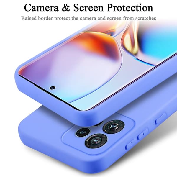 Motorola Edge 40 Pro Skal Fodral av flexibelt TPU-silikon Case Cover