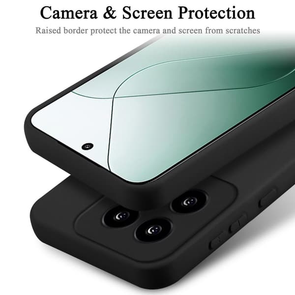 Xiaomi 14 Skal Fodral av flexibelt TPU-silikon Case Cover